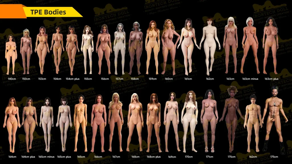 Irontech DOll TPE bodies