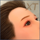 Implanted Hair