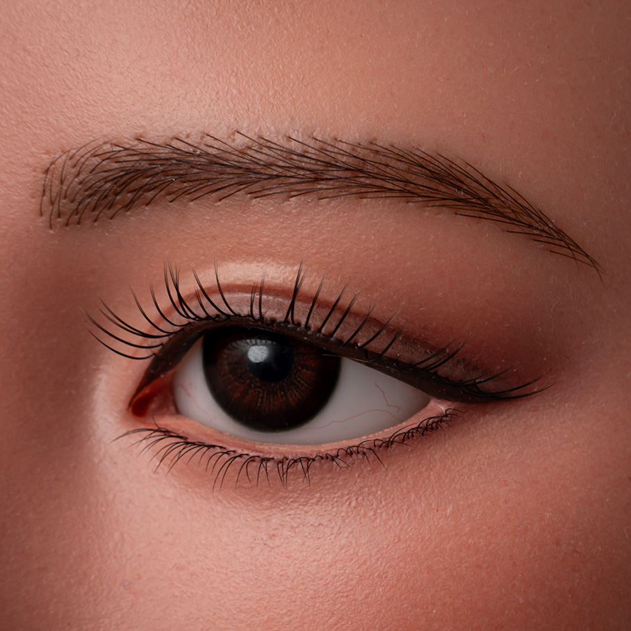 Implanted Eyebrows