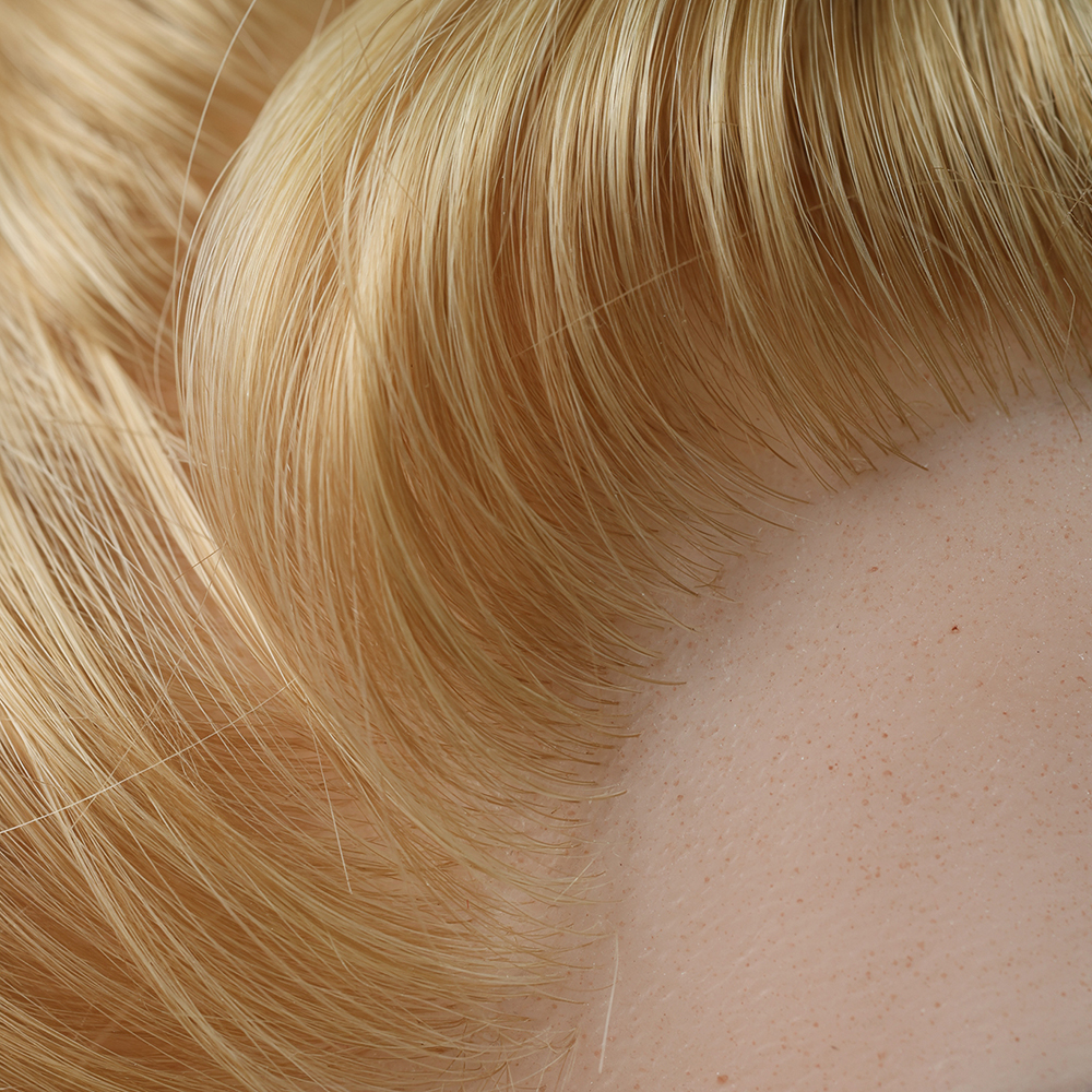 Implanted  Human Hair