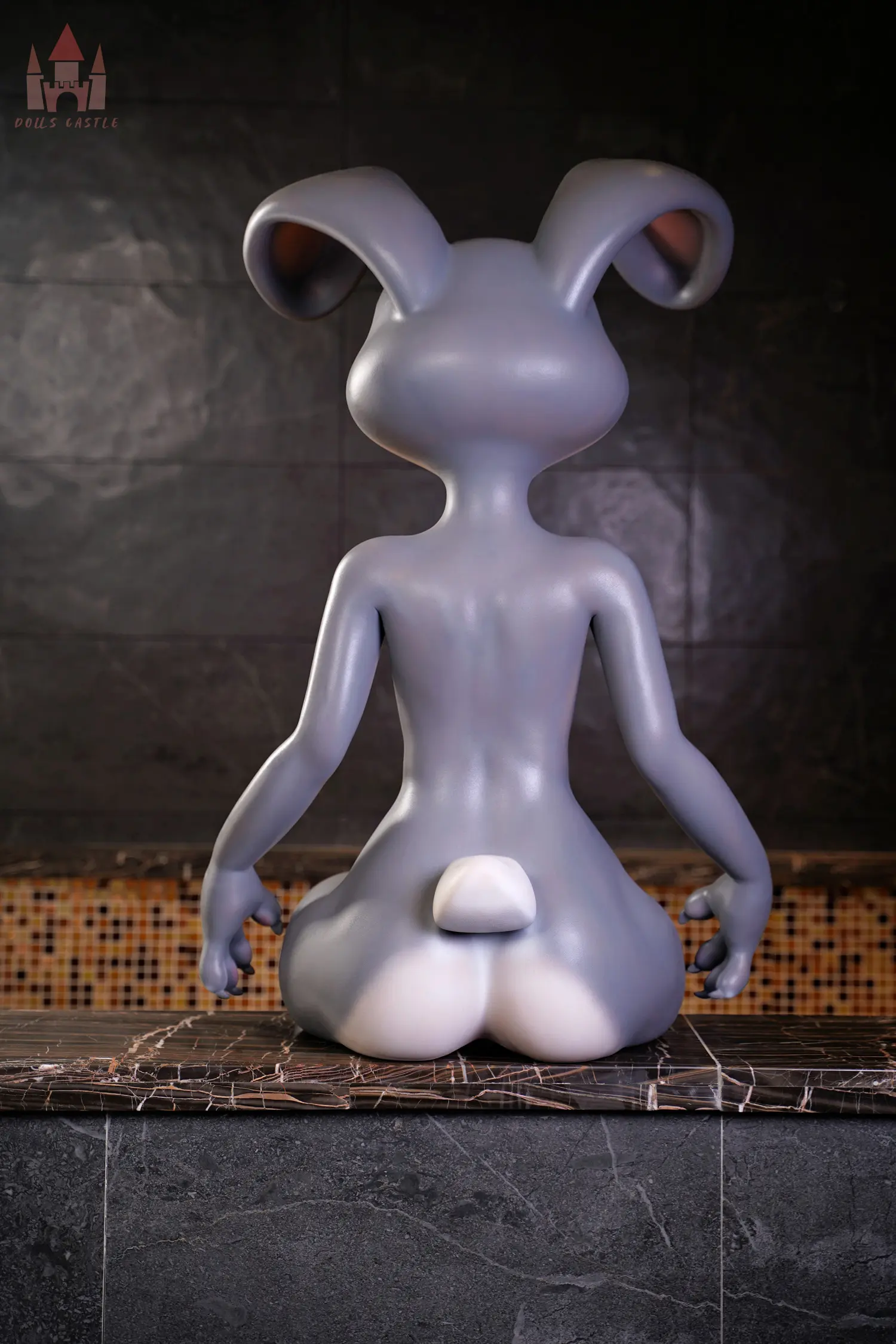 Dolls Castle Rabbit Bunny Sex Doll​ Silicone 168cm A-Cup (6)