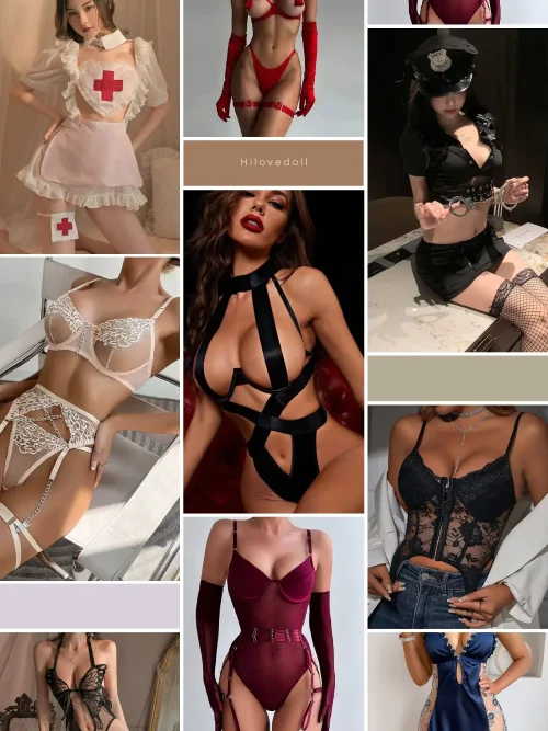Hilovedoll Blind Box Clothing​ 2 Sets of Exquisite Sexy Lingerie