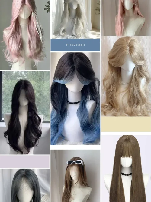 Sex Doll Wigs Easy Wear & Well Maintain