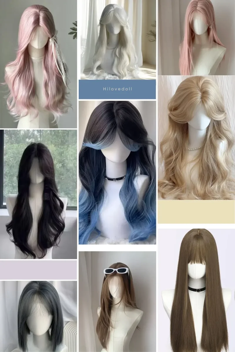 Sex Doll Wigs Easy Wear & Well Maintain