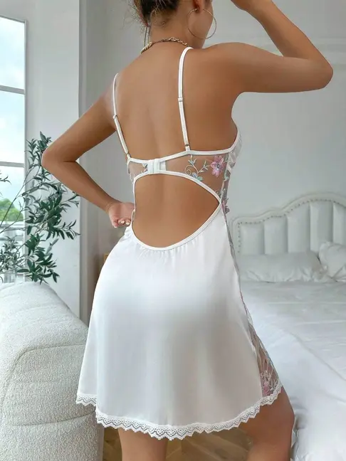 Sexy White Sex Doll Dress Not Easy To Stain