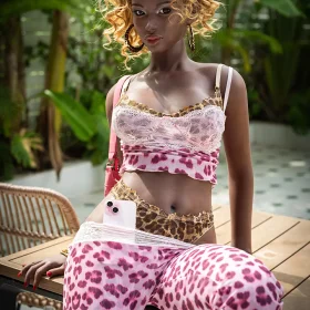 Black Female Sex Doll 169cm C-Cup Takiyah Silicone Starpery