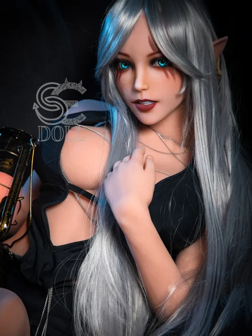 Anime Nude Dolls Elf Sex Dolls 150cm4ft9 E-Cup TPE #022 Samantha