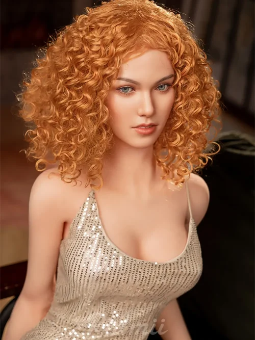 Silicone Head Sex Doll [US In Stock]161CM Hybird Silicone Sex Doll Funny Jordi (2)