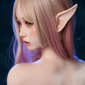 Elf Doll 170cm E-Cup #S32 Silicone Head + TPE Body Dolls Castle hilovedoll