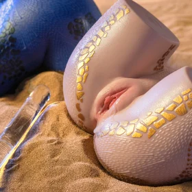 Snake Sex Toy​ Not Ye New Scale-Pattern Hip Masturbator S16 in hilovedoll