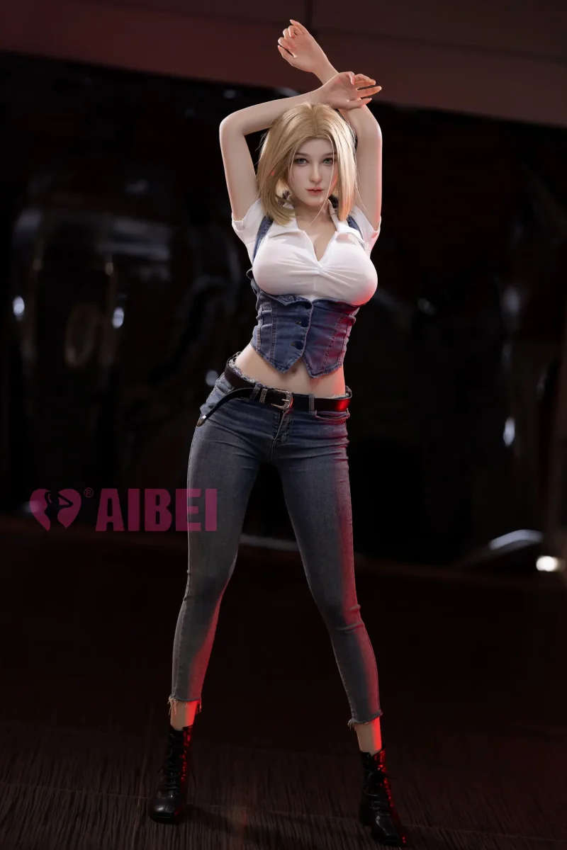 Spread'em Love Doll​ AB167cm 41KG Full Silicone Skin Texture E Cup-AB12 Scarlett White Aibei Doll (1)