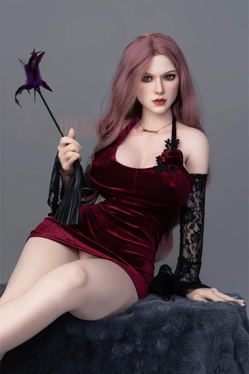 Cloth Sex Doll​ Gothic Red Skirt Custom Sex Doll Dress hilovedoll