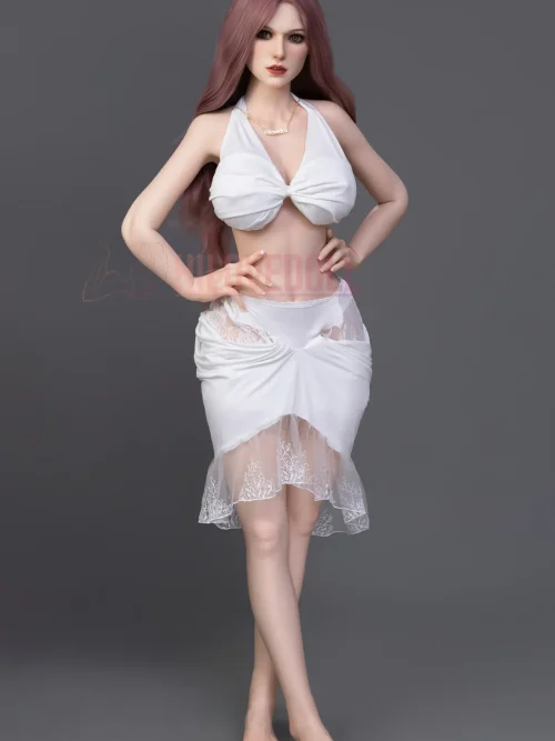 Clothes For Sex Dolls​ White Bodycon Skirt hilovedoll