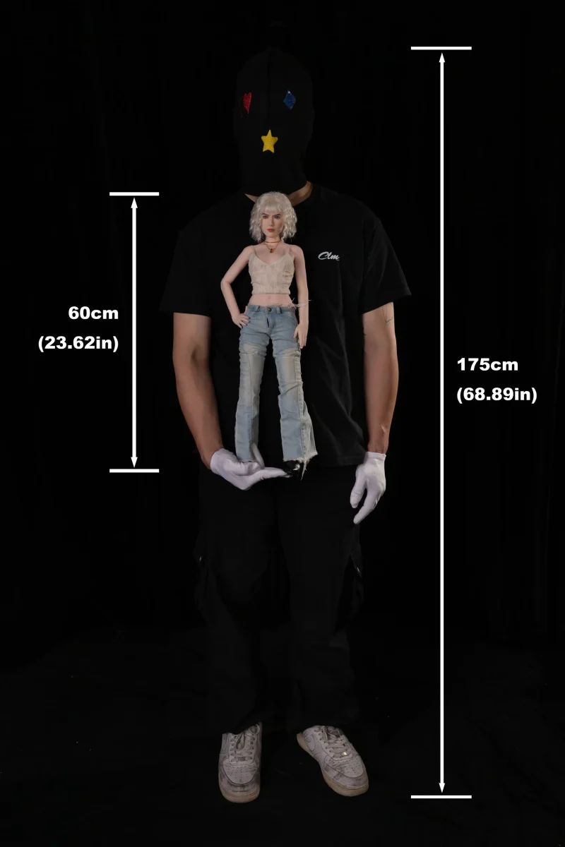 Cheap Mini Sex Doll​ Si60cm S Tara (Cinnamon) Full Silicone Climax Doll in Hilovedoll