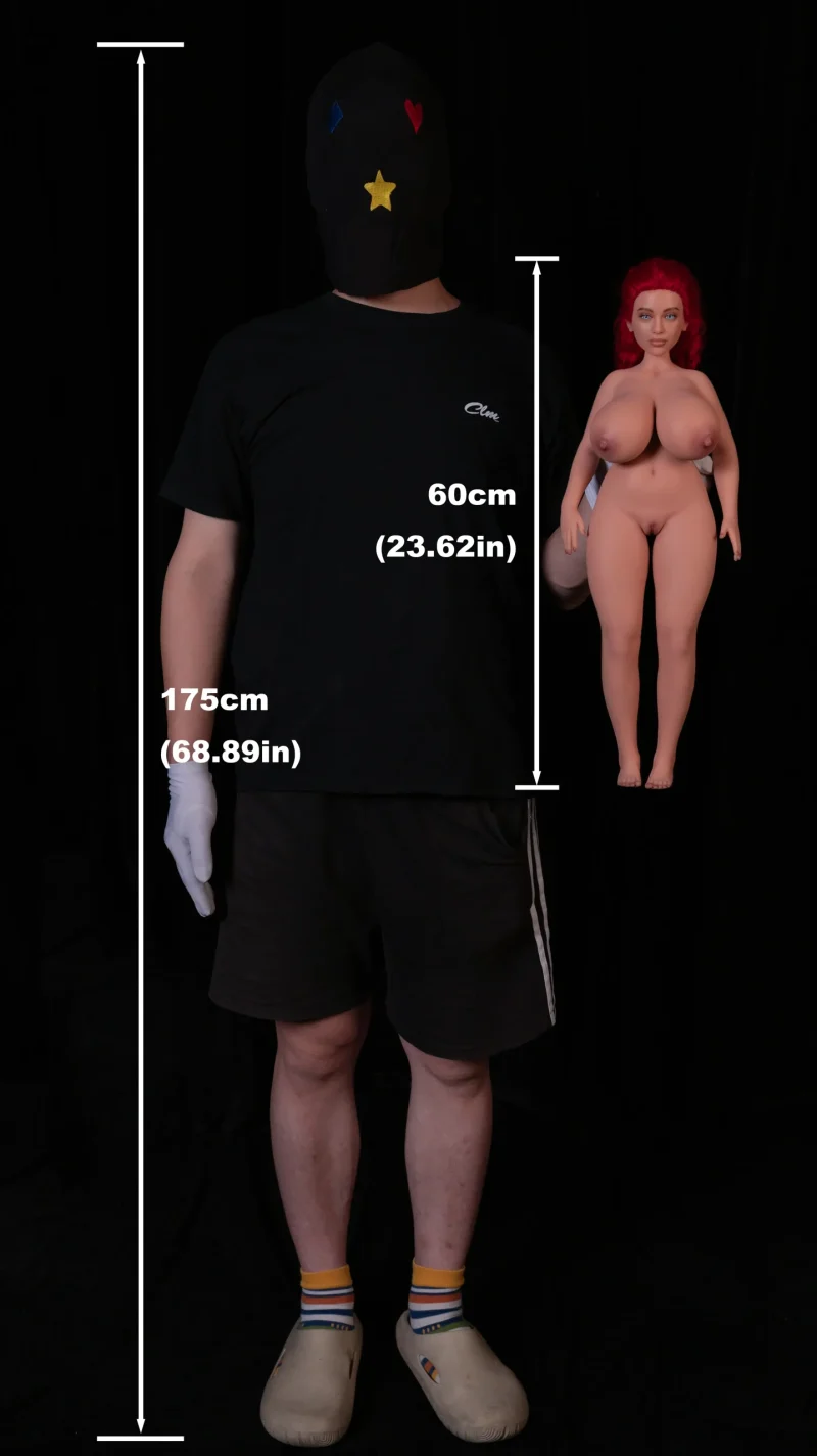 Mini Silicone Sex Doll​ Si60cm XL Hedy Climax Doll in Hilovedoll