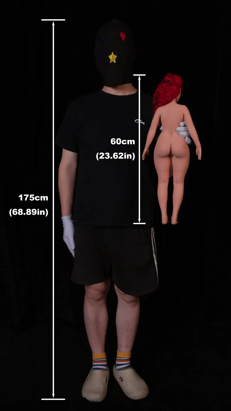 Mini Silicone Sex Doll​ Si60cm XL Hedy Climax Doll in Hilovedoll