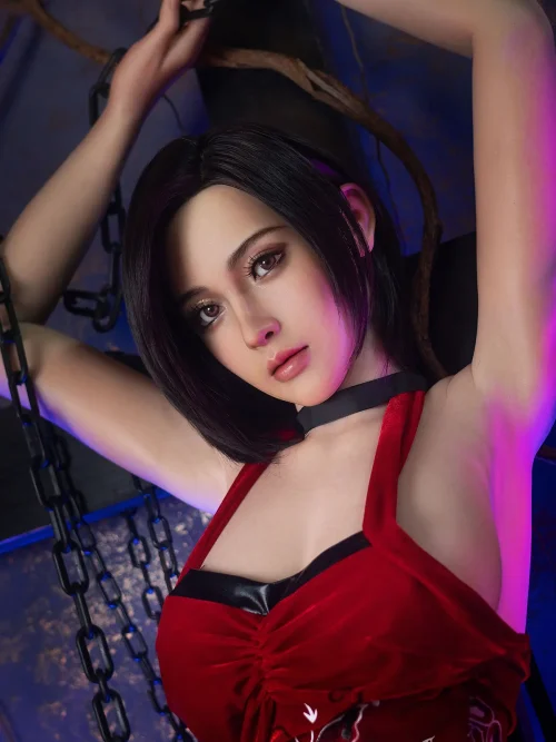 Realistic Female Sex Doll​ 163cm A-Cup Mengqi (Ada Wong Cosplay) MMX Doll in Hilovedoll