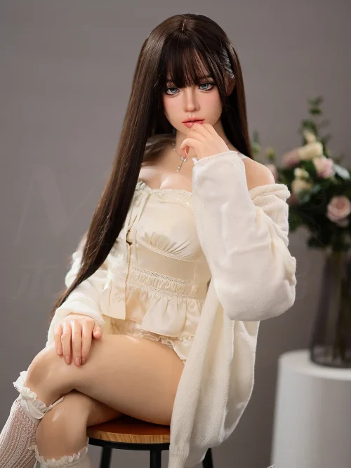 Realistic Life Size Sex Dolls​ 163cm A-Cup Little Orange MMX Doll in Hilovedoll