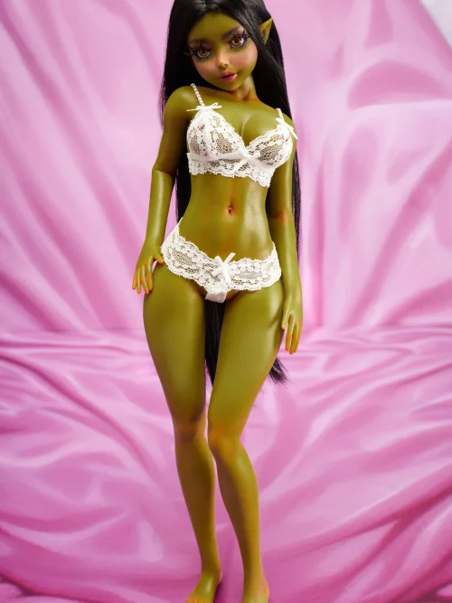 Goblin Girl Sex Doll​Si60cm X Hani (Olive) Climax Doll IN Hilovedoll