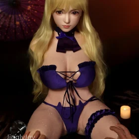 Silicone Sex Doll Torso​ Doris Body (JJ28) Head (JH16) 96cm Hard Head Jigglyjoy Doll in Hilovedoll