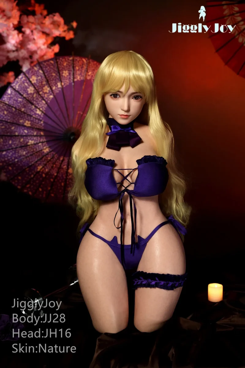 Silicone Sex Doll Torso​ Doris Body (JJ28) Head (JH16) 96cm Hard Head Jigglyjoy Doll in Hilovedoll