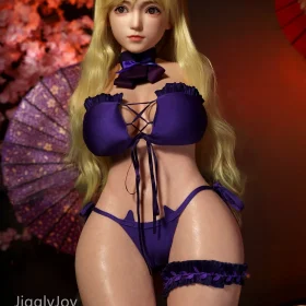 Silicone Sex Doll Torso​ Doris Body (JJ28) Head (JH16) 96cm Hard Head Jigglyjoy Doll in Hilovedoll
