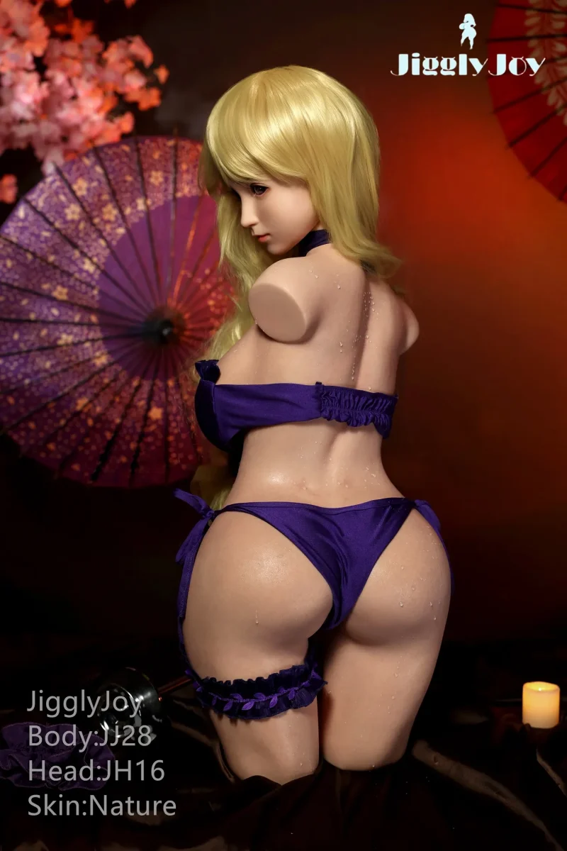 Silicone Sex Doll Torso​ Doris Body (JJ28) Head (JH16) 96cm Hard Head Jigglyjoy Doll in Hilovedoll