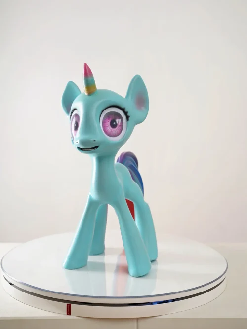 Horse Sex Doll 46CM Silicone Doll Light Blue Dolls Castle in Hilovedoll