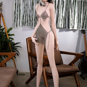 Sex Doll Flat Chest_ 170cm A-Cup #S10 Carny Head Silicone Dolls Castle In Hilovedoll (1)