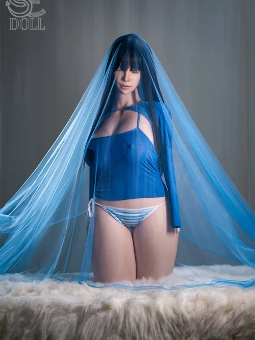 Jenny.O 111cm G-Cup ST4 Closed Eyes Silicone Torso SE Doll (6)